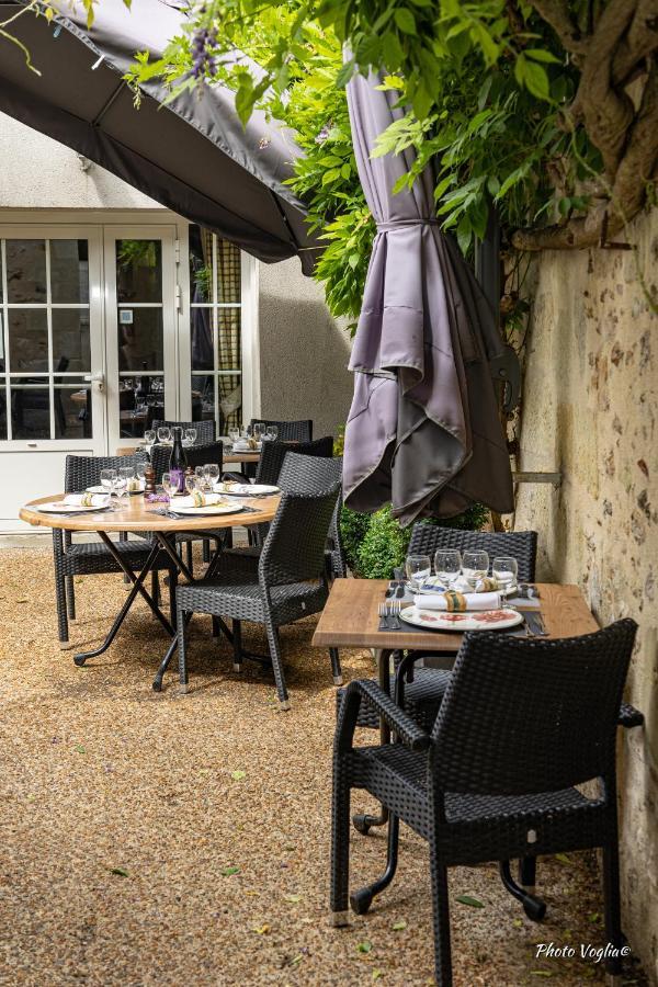 Logis Auberge Le Colombien - Hotel Et Restaurant Вилландри Экстерьер фото