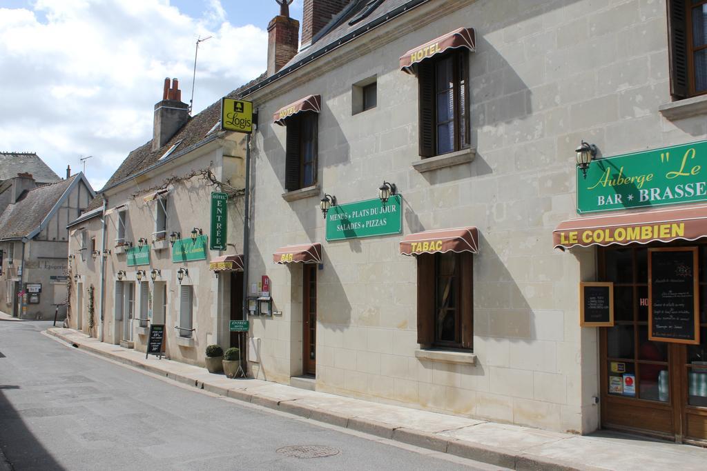 Logis Auberge Le Colombien - Hotel Et Restaurant Вилландри Экстерьер фото