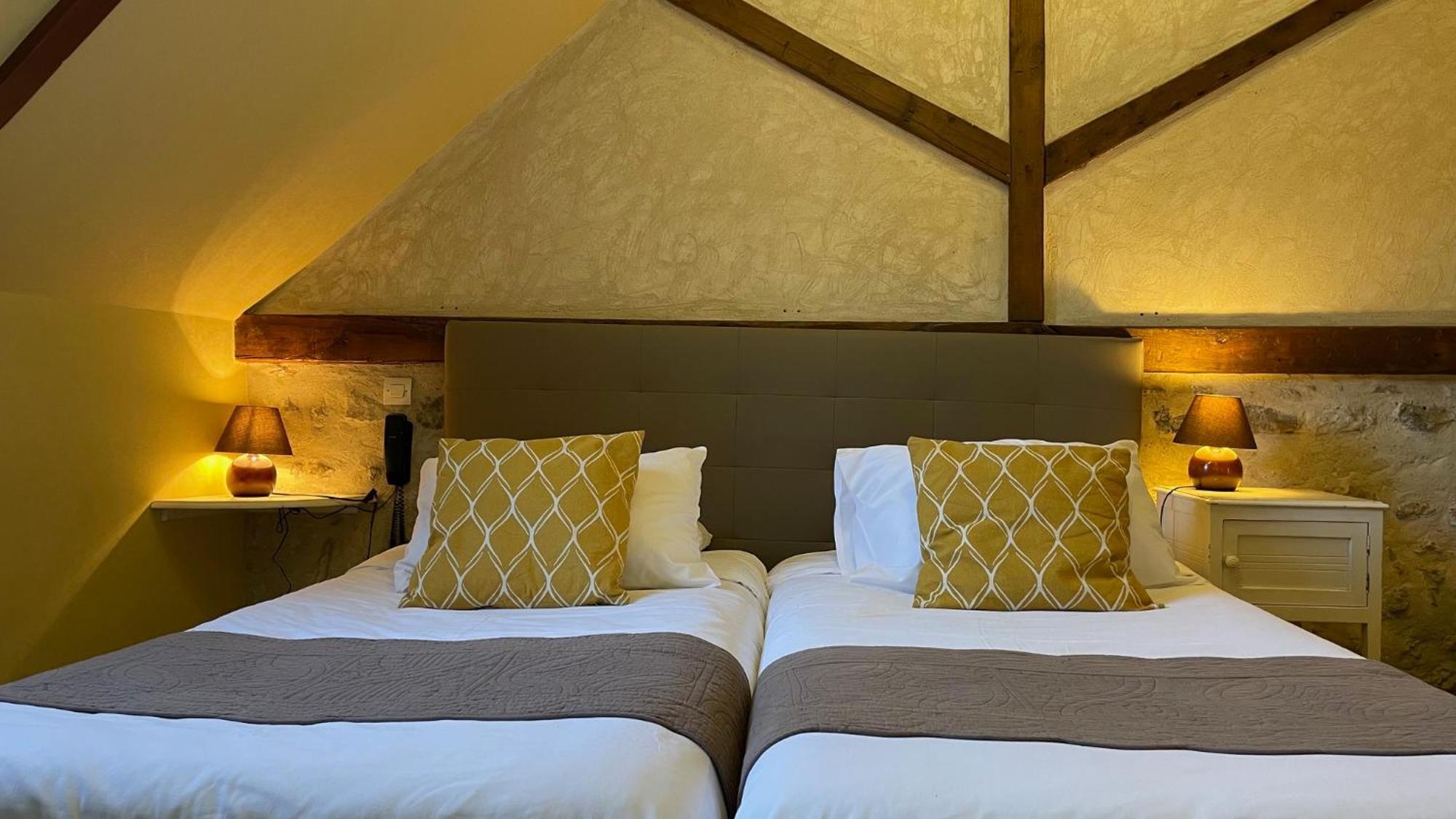 Logis Auberge Le Colombien - Hotel Et Restaurant Вилландри Экстерьер фото