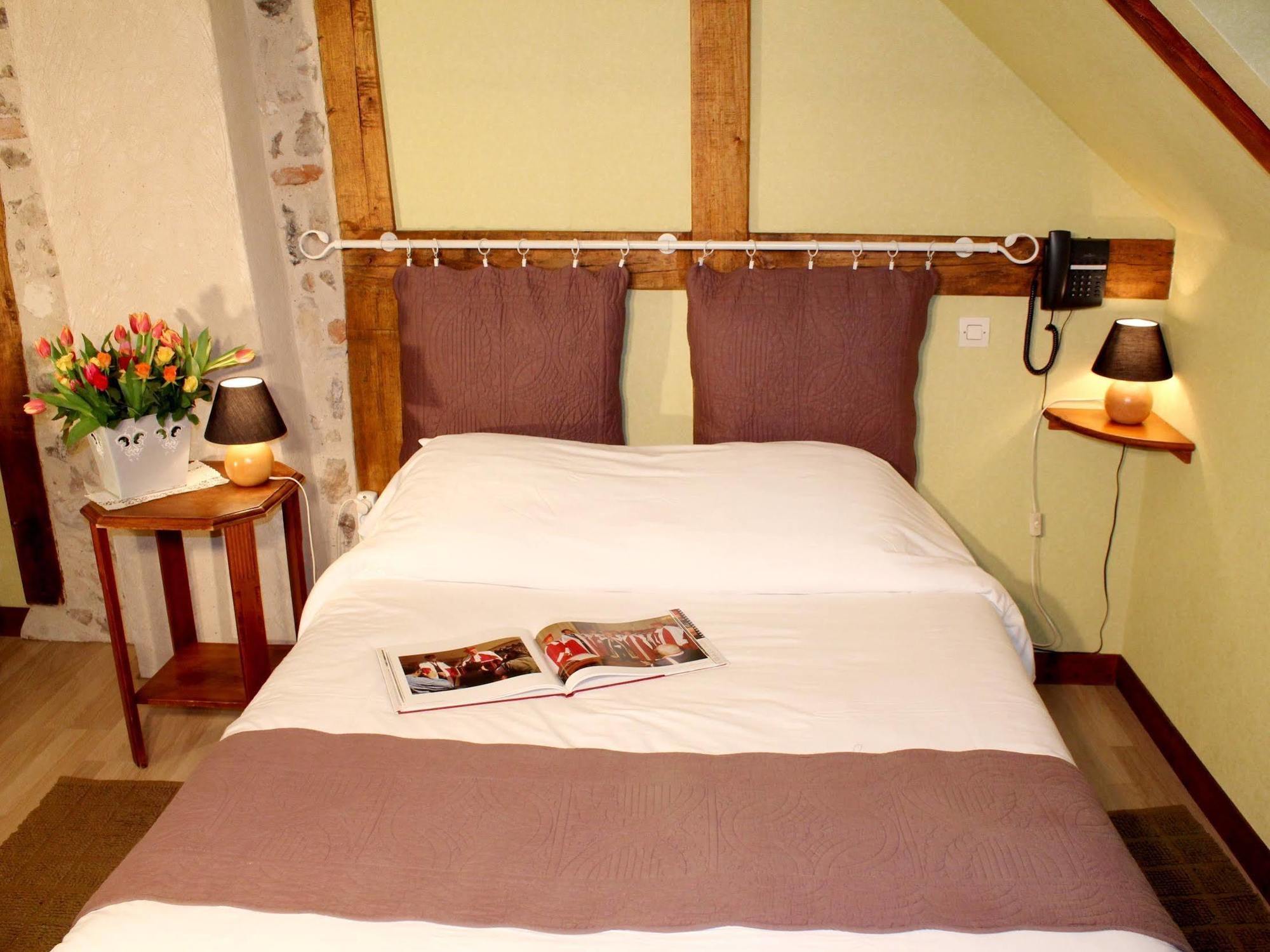 Logis Auberge Le Colombien - Hotel Et Restaurant Вилландри Экстерьер фото